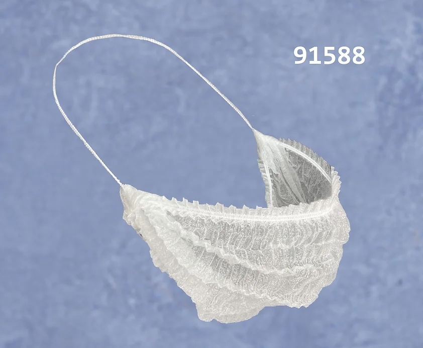 91588 pleated beard cover, 100